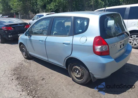 2007 Honda Fit z USA, uszkodzony, nr VIN JHMGD38487S058706